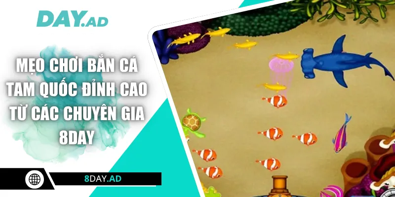 Mẹo Chơi Bắn Cá Tam Quốc Đỉnh Cao Từ Các Chuyên Gia 8DAY
